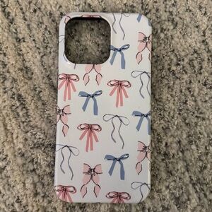 Elegant Bow iPhone 15 Pro Max Case